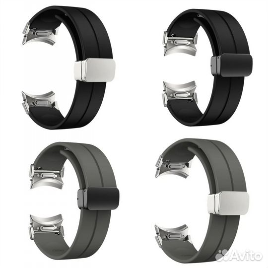 Магнитный силиконовый ремешок Samsung Galaxy Watch