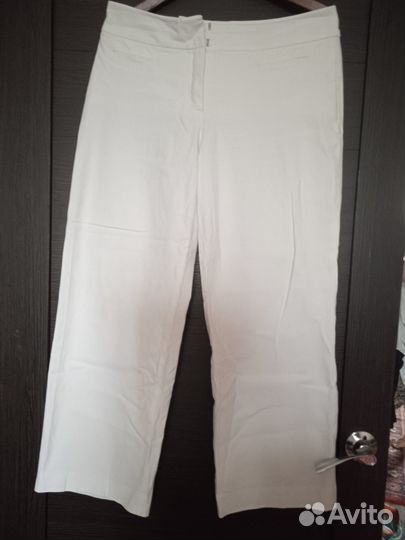 Белые летние брюки