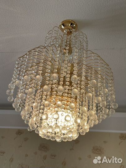 Люстра хрустальная