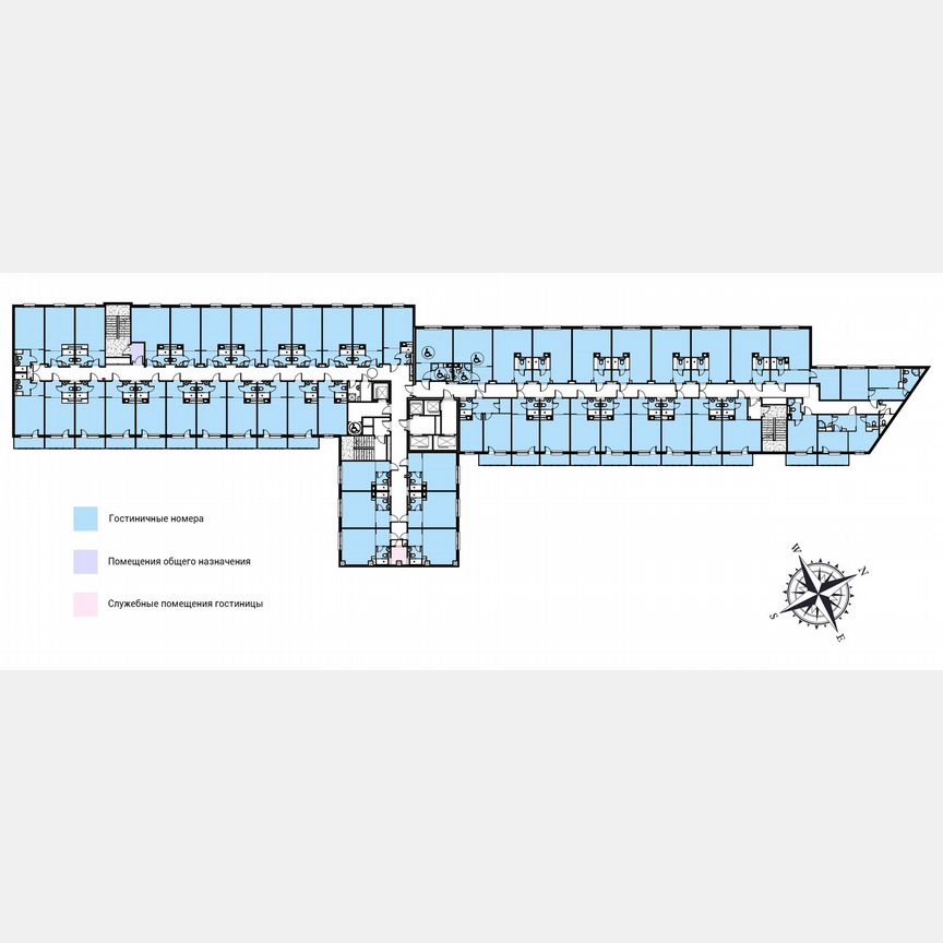 1-к. апартаменты, 19,8 м², 3/13 эт.
