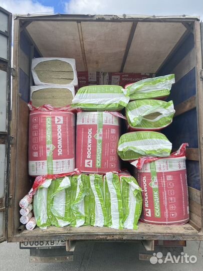 Утеплитель rockwool скандик 800х600х50/12 плит