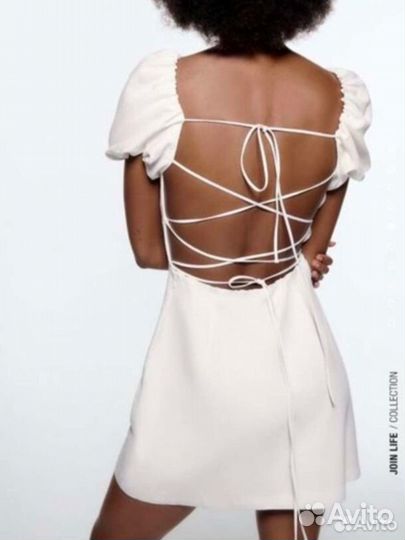 Поптье zara лен