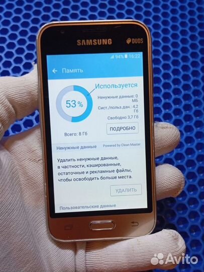 Samsung Galaxy J1 Mini Prime (2016) SM-J106F/DS, 8 ГБ