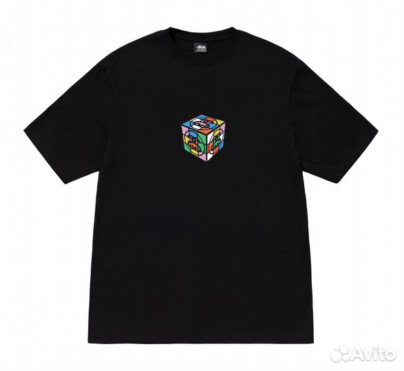Stussy cube TEE (Оригинал) Футболка