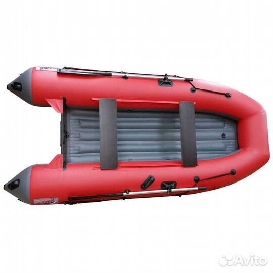 Лодка altair HD-340 Active красно-серая