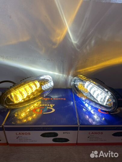 Противотуманные фары на chevrolet lanos 2 режим