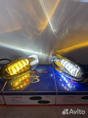 Противотуманные фары на chevrolet lanos 2 режим