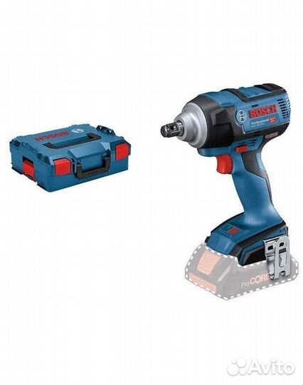 Гайковерт Bosch GDS 18 V-LI Solo+L-boxx (06019D820