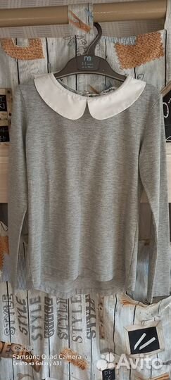 Рубашка школьная для девочки 134