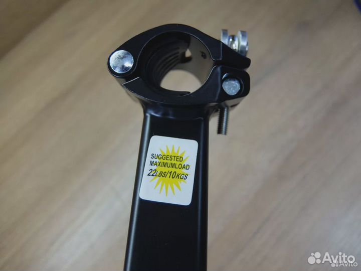 Багажник на подседельный штырь, с боковыми дугами