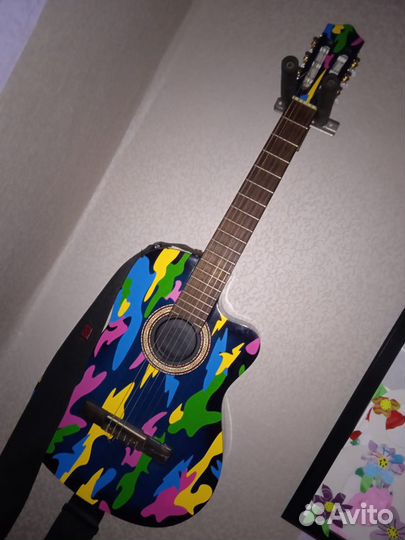 Гитара концертная Stagg (электроакустика)