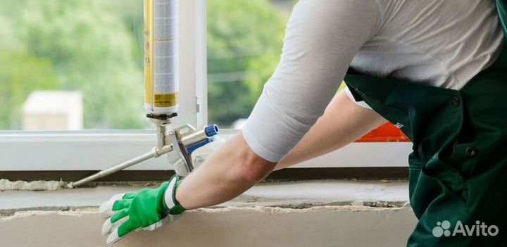 Остекление окон и балконов пвх