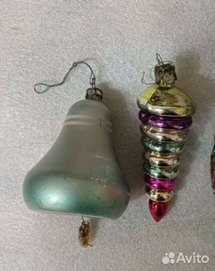 Елочные игрушки СССР