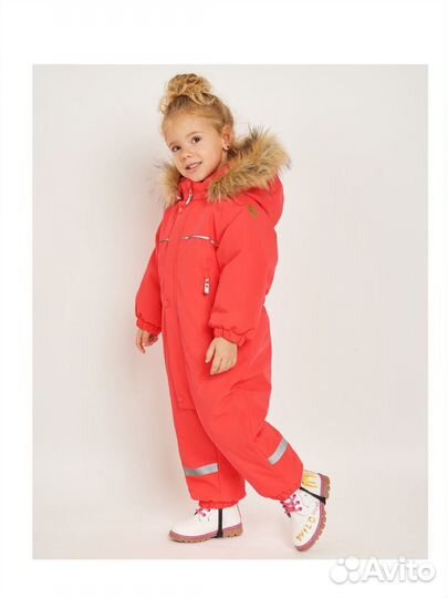 Комбинезон для девочки зима