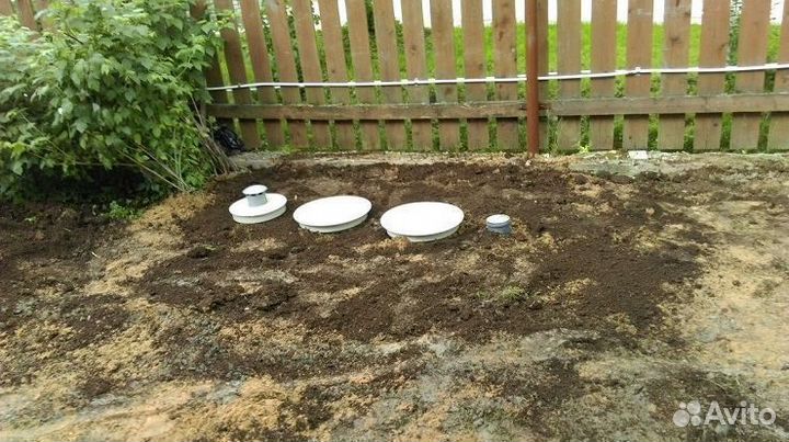 Установка септика. Рассрочка 12 мес