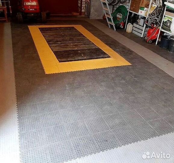 Плитка пвх в гараж