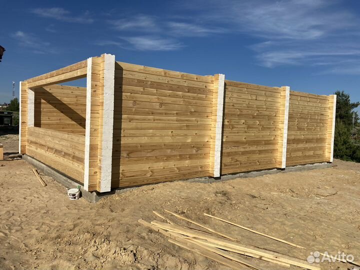 Сруб бани 4х3