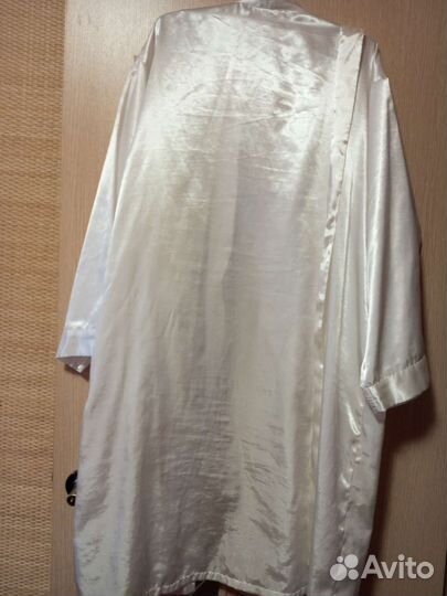 Халат женский шелковый