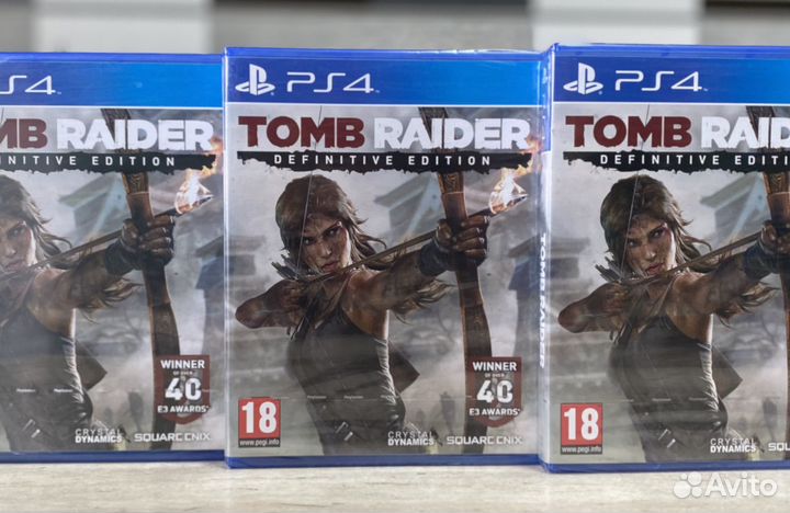 Tomb Raider Devinitive Edition (Новый Диск) PS4