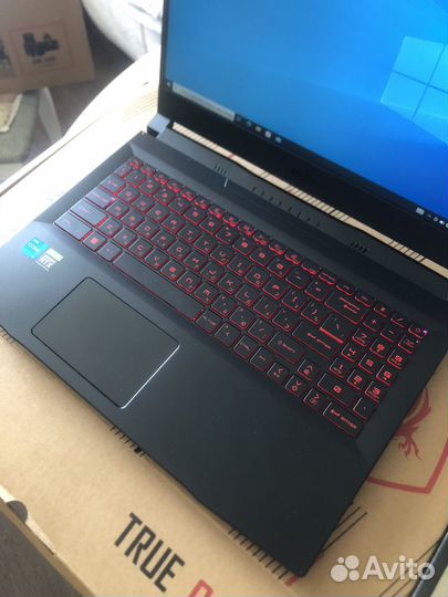 Игровой ноутбук Msi katana gf66 i5 11400H RTX3060