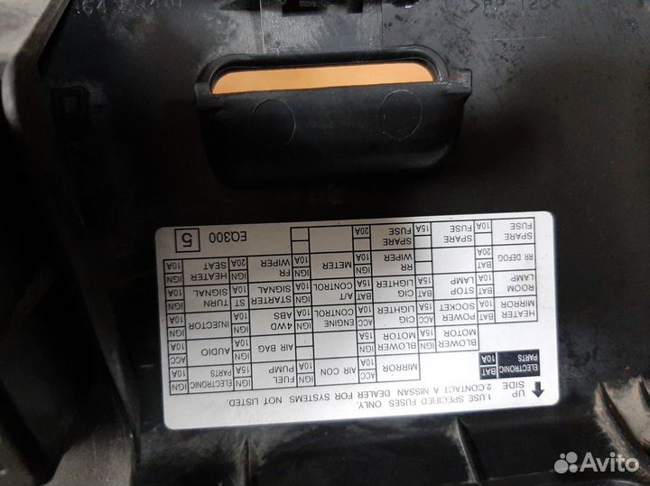 Накладка понели приборов Ниссан Икс трэил T30