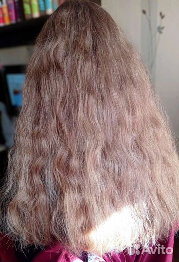 Кератиновое выпрямление волос