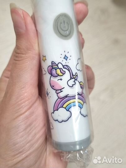 Новая детская электрическая зубная щетка