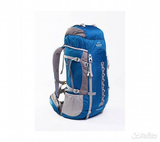 Рюкзак походный RoadLike Camping 70л, синий