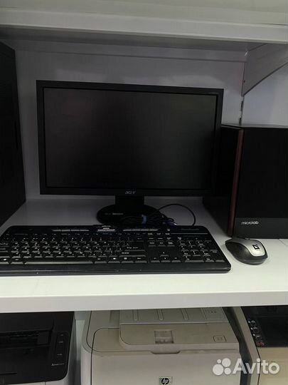 Системный блок + периферия (мс)