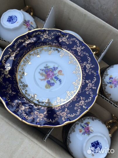 Чешский чайный сервиз