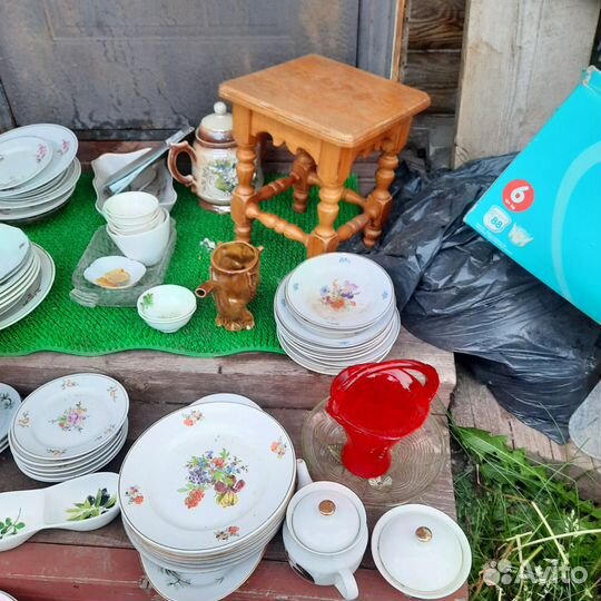 Тарелки СССР разные много
