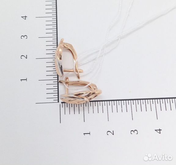 Золотые серьги