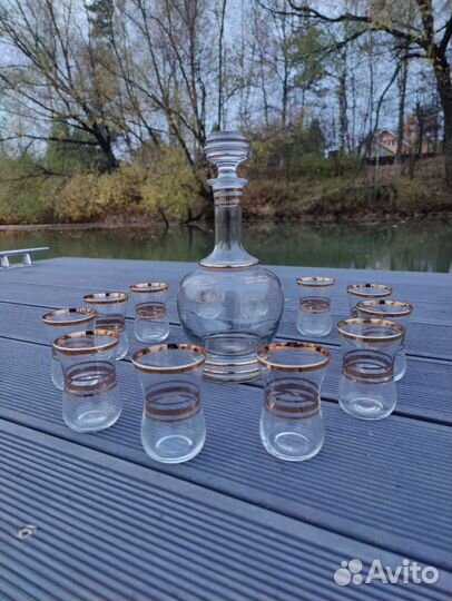 Графин со стаканчиками 12шт. СССР