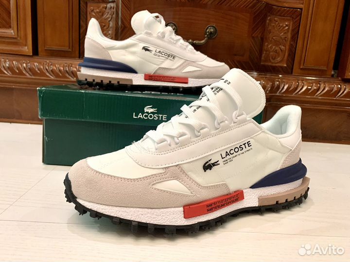 Кроссовки lacoste белая