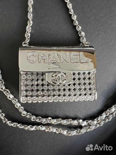 Chanel mini сумочка на цепочке