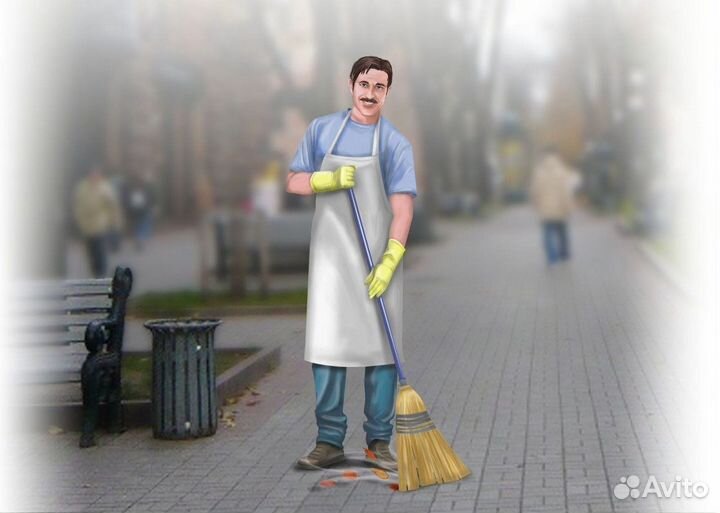 Дворник на 3 часа (Кузнецова 8А)