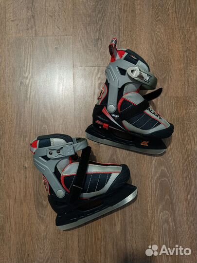 Раздвижные детские коньки б/у