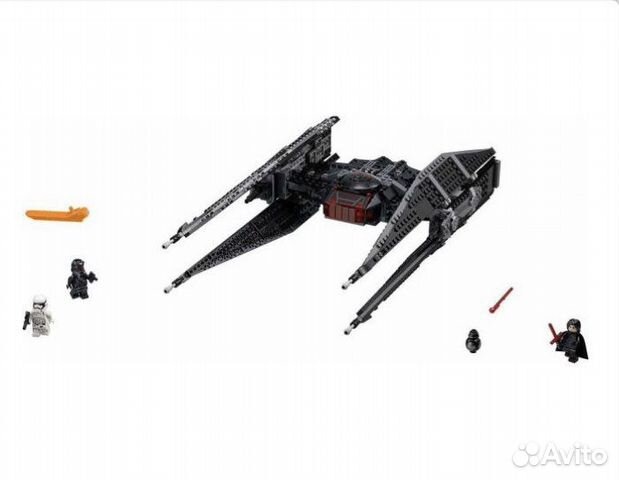 Lego star wars минифигурки First Order TIE Pilot