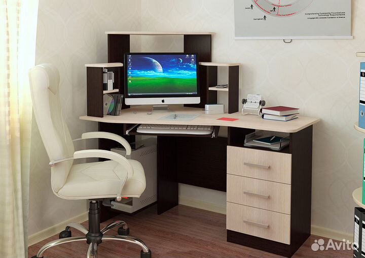 Стол компьютерный Каспер,Фрунзе,94