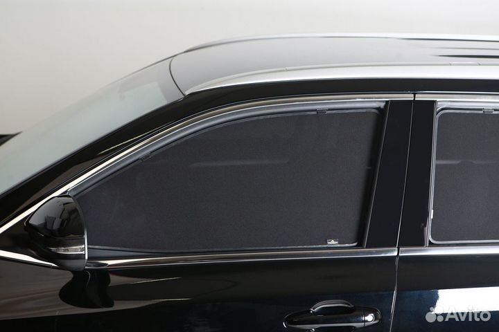 Каркасные шторки на передние двери Ford Transit 7