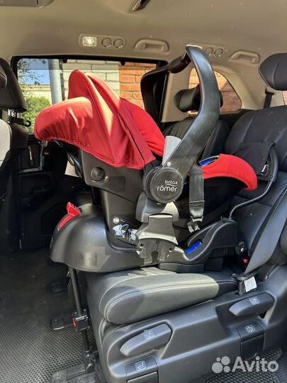 Автокресло britax romer isofix люлька