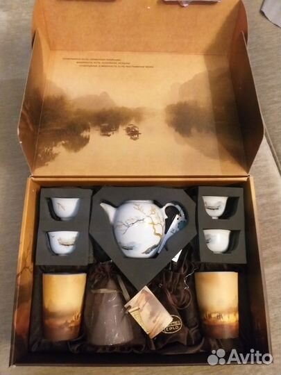 Чайный подарочный набор на 4 персоны