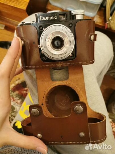 Фотоаппарат Смена 2 и фэд2