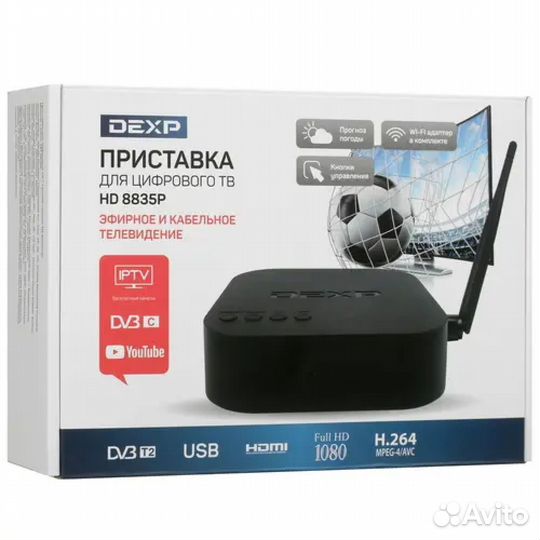 TV приставка Dexp HD883P