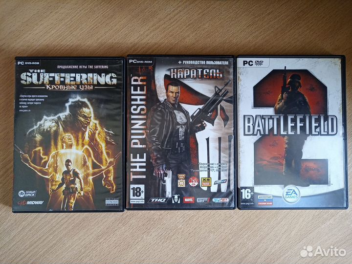 Игровые CD для PC The Suffering,The Punisher