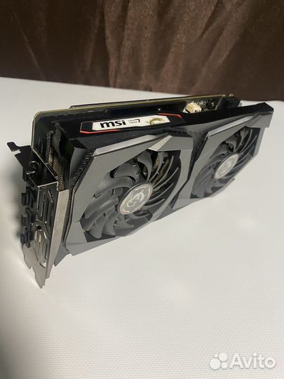 Видеокарта msi gtx 1660 super gaming
