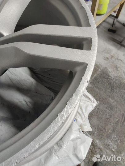 Порошковая покраска и ремонт дисков, правка