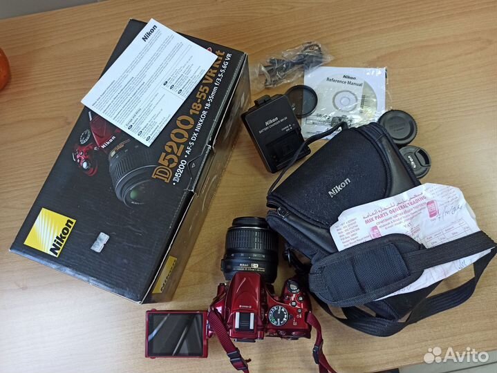 Зеркальный фотоаппарат nikon d5200