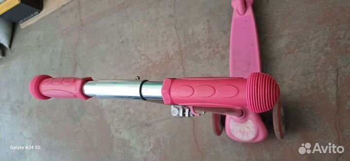 Самокат детский трехколесный бу