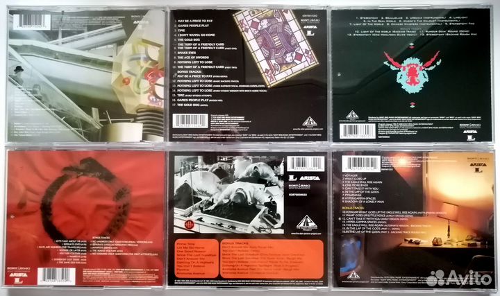 The Alan Parsons Project, King Crimson, сд диски